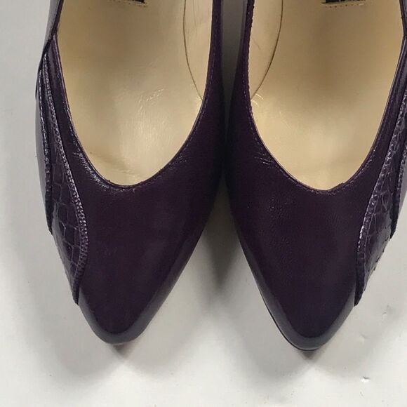 EVAN-PICONE VINTAGE WOMEN SHOES HEELS ALL LEATHER SIZE 6.5 - Picture 6 of 13